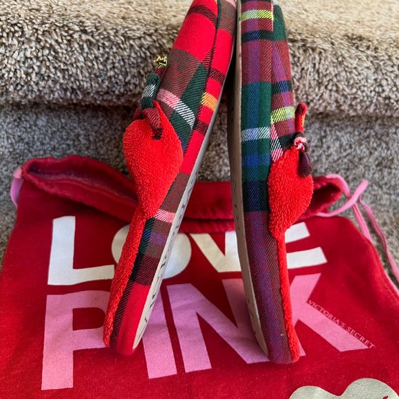 Victoria's Secret Women's Pink Slippers, Backpack and Storage Box Lot. - Picture 9 of 16